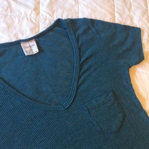 Blue tee shirt